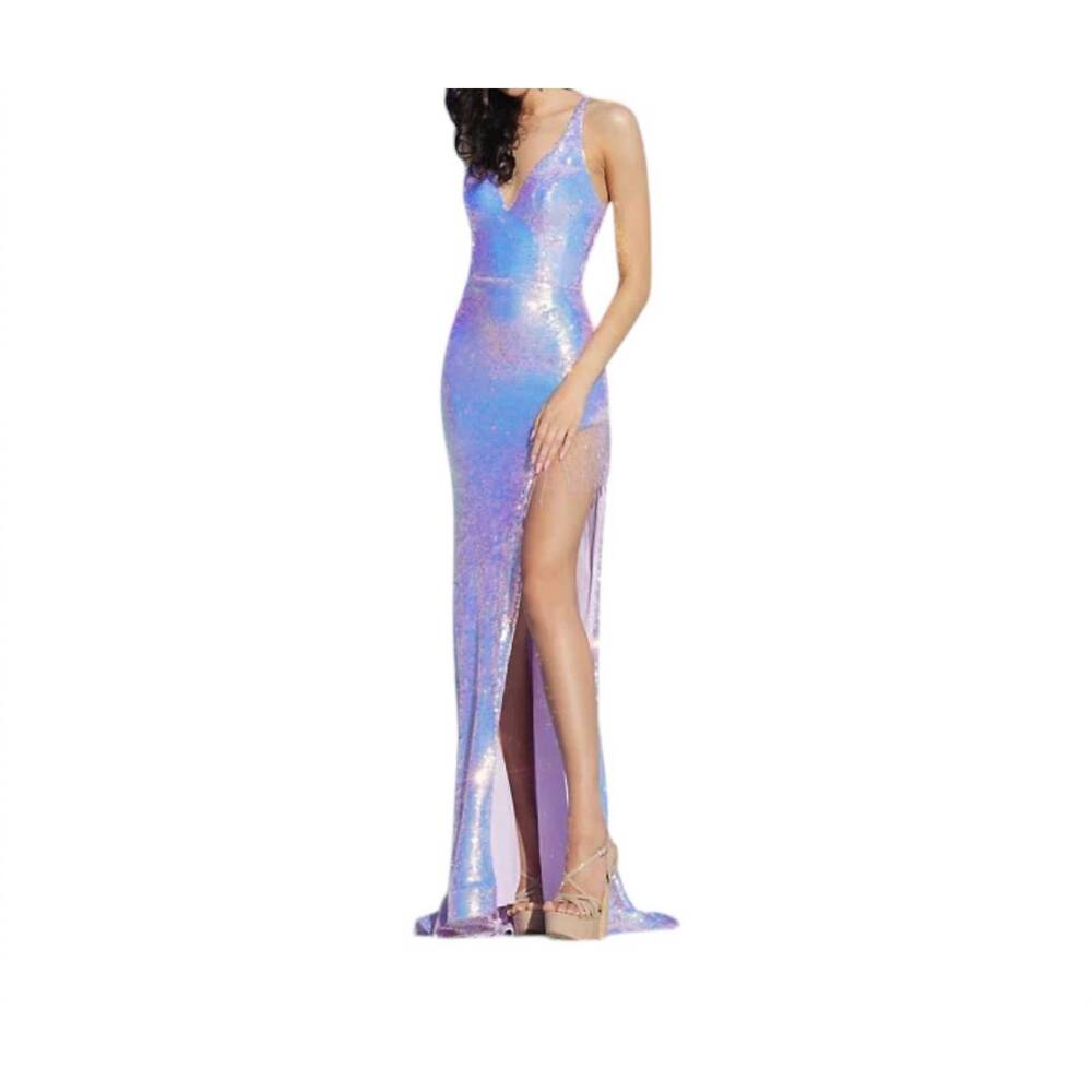 NEW VIENNA PROM vienna long dress in lilac